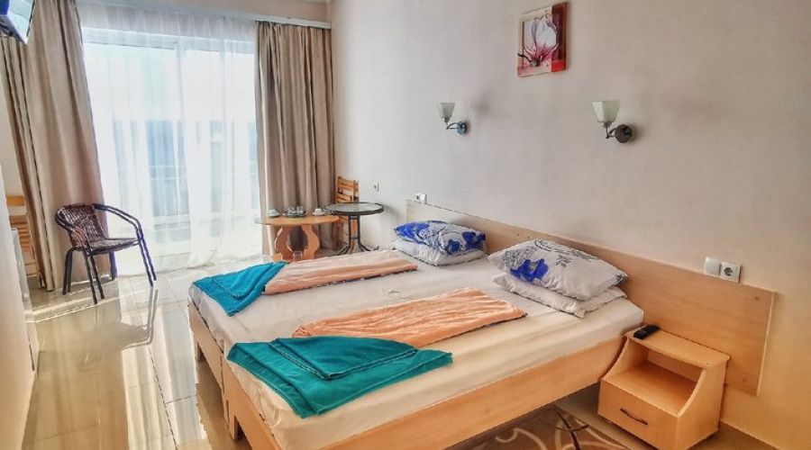 Стандартный 2-местный 1-комнатный корпус 2 (с выходом на общую террасу)